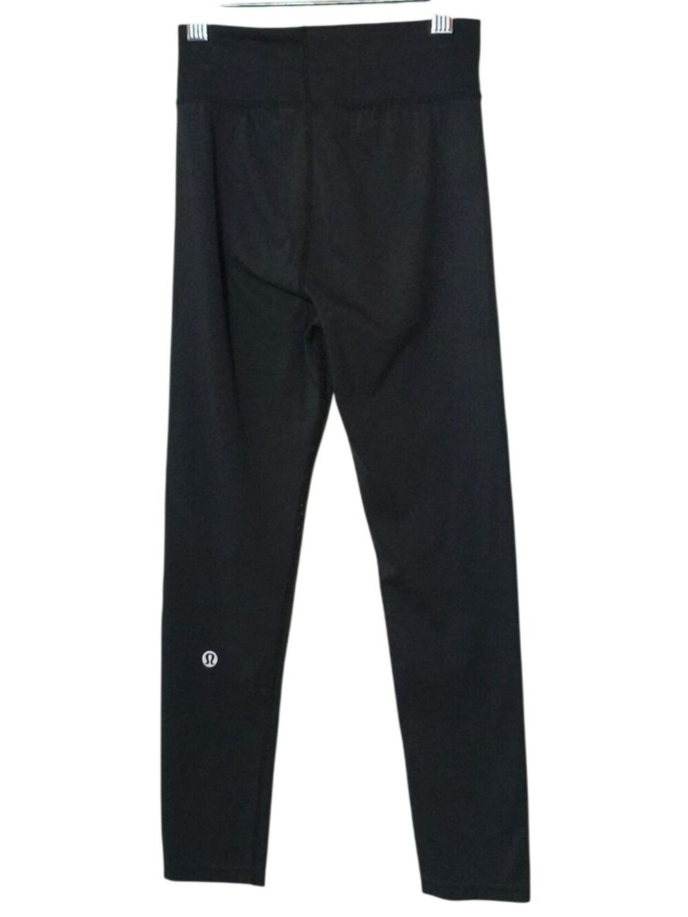 Lululemon Girls Black Leggings 6 Stretchy Cotton Blend Activewear